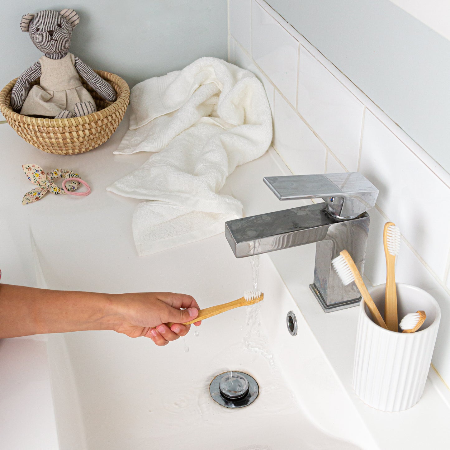 Best Wooden Toothbrush - Sacura Japanese Toothbrush - Go Bamboo