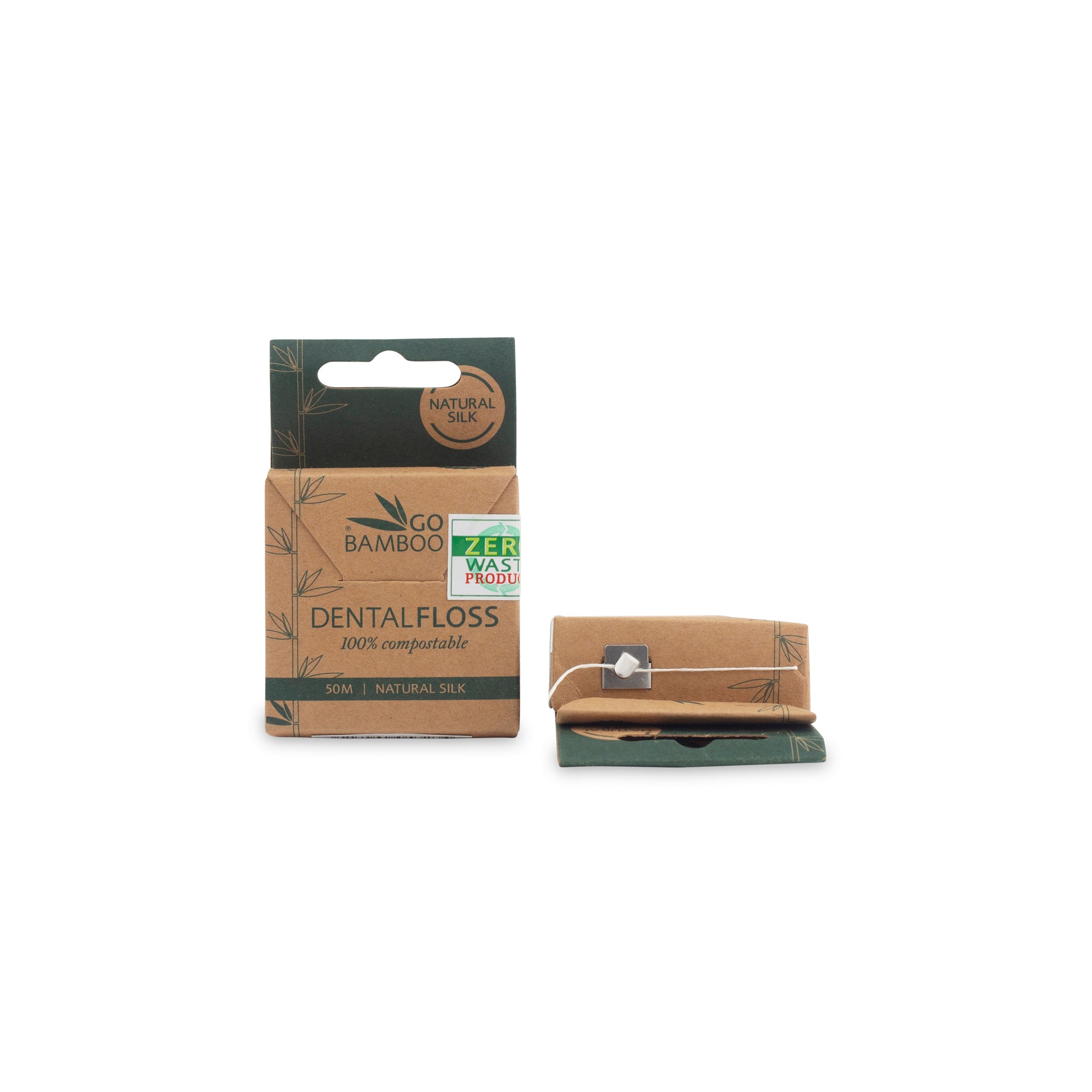 Biodegradable Dental Floss - Dental Floss - Go Bamboo