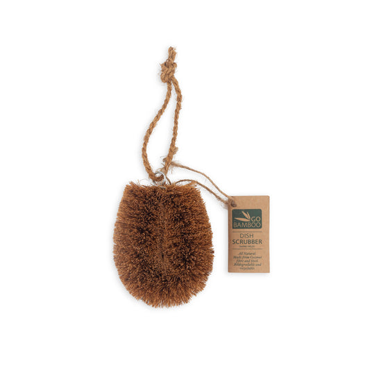 Wooden Dish Scrubber - Bamboo Dish Scrubber - Go Bamboo